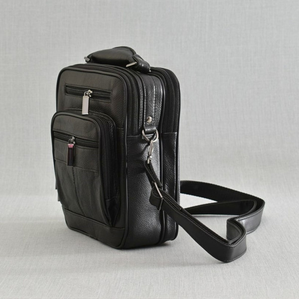 Мъжка бизнес кожена чанта от естествена кожа 1122